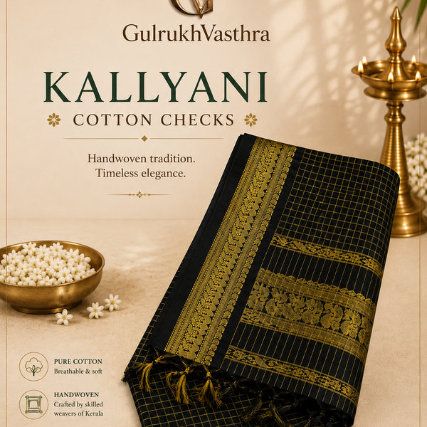 Checked Kalyani Cotton