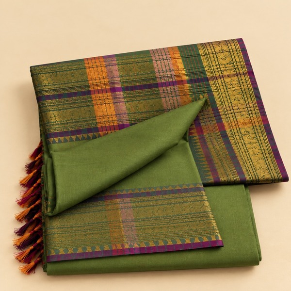 Kanchi cotton saree