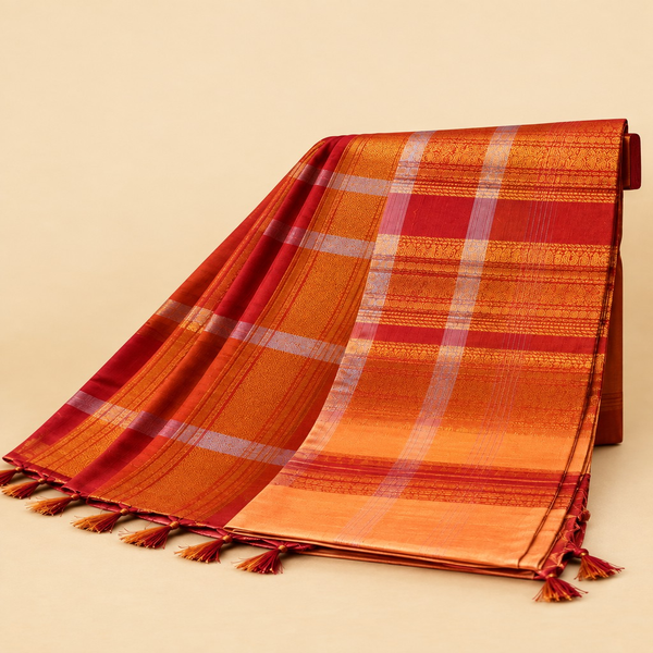 Kanchi cotton saree